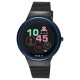 TOUS WATCHES ROND TOUCH CONNECT BLUE SS SILICONA NRGRA