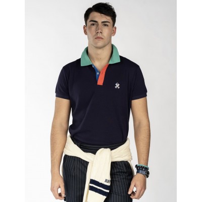 H&N OLIMPIC POLO NAVY BLUE