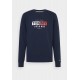TOMMY JEANS ENTRY FLAW CREW TWLGHT NAVY