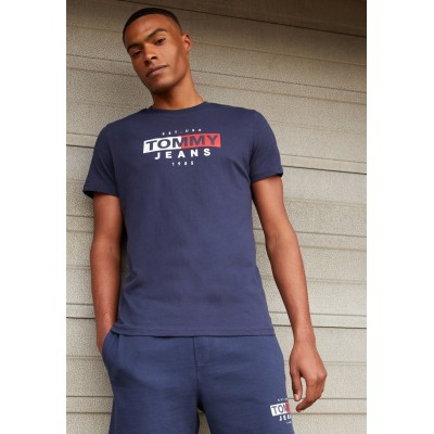 TOMMY JEANS CAMISETA ENTRY FLAG TEE NAVY