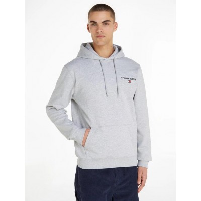 TOMMY JEANS SUDADERA REG ENTRY GRAPHIC HOODIE GRIS
