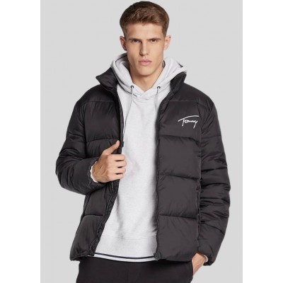 TOMMY JEANS SIGNATURE PUFFER BLACK