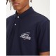 TOMMY JEANS SOLID GRAPHIC POLO BLACK IRIS
