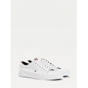 TOMMY HILFIGER ICONIC LONG LACE SNEAKER WHITE
